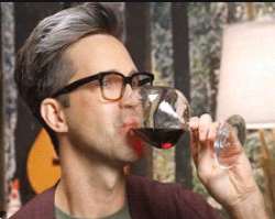 Link Neal consuming alcohol Link Neal consuming alcohol
